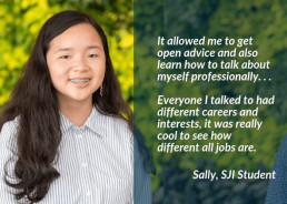 Networking Breakfast Sally Quote