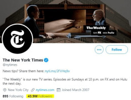 new york times twitter