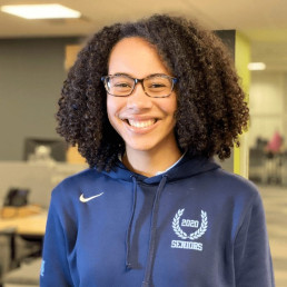 smiling student