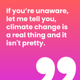 White text on magenta and orange gradient. 